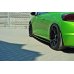 Накладки сплиттеры на пороги Вар2 на Volkswagen Scirocco III R